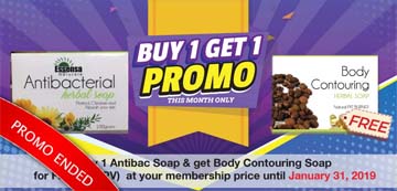 BUY 1 Antibac Soap GET 1 Body Contouring Soap